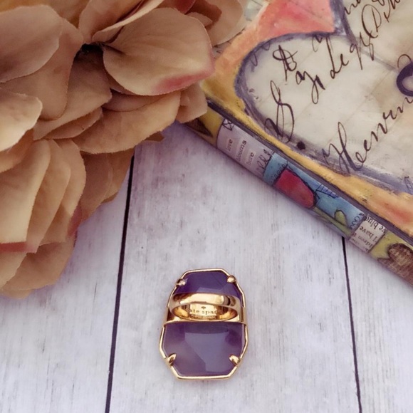 ✨Ring KATE SPADE • Set In Stone Semiprecious Stone Ring - Picture 8 of 8